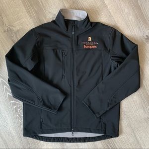 FLEECE JACKET - Black with terranea logo